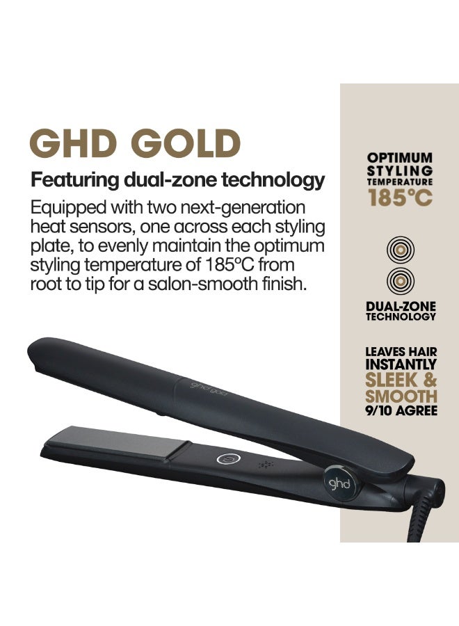 ghd New Gold Hair Straightener - Black - Image 3